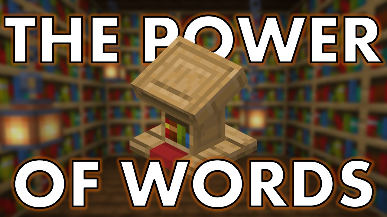 Descarca The Power of Words pentru Minecraft 1.16.3